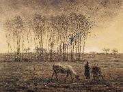 Jean Francois Millet La Femiere oil on canvas